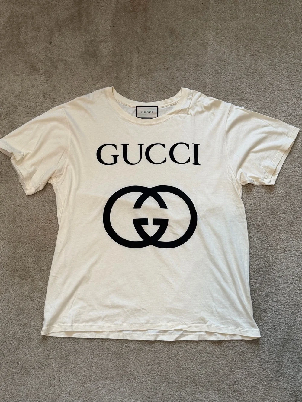 Gucci Oversize T-Shirt With Interlocking G